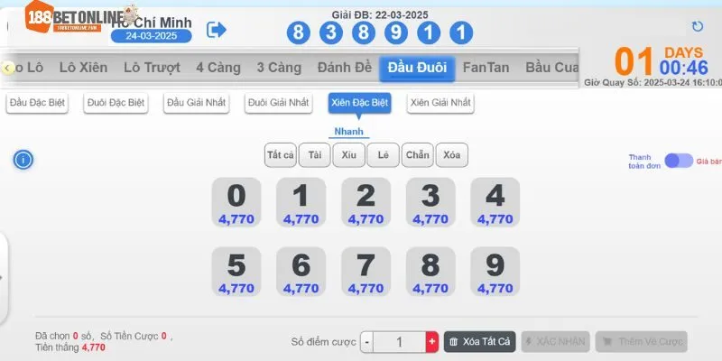 Đặt cược xiên đặc biệt cực dễ