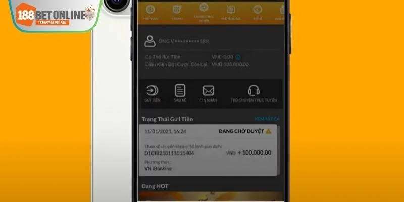 Tìm hiểu về các điều kiện cho giao dịch rút tiền 188bet bạn nên biết