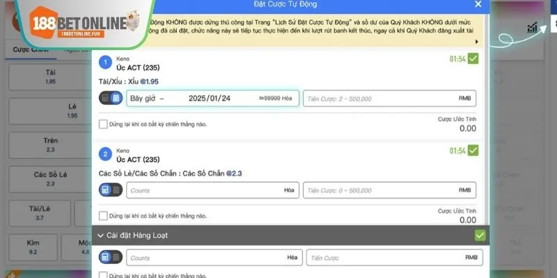 Thông tin giới thiệu về danh mục xổ số tại nhà cái 188BET 