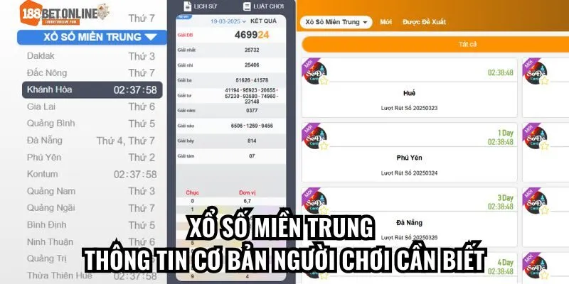 Xổ Số Miền Trung